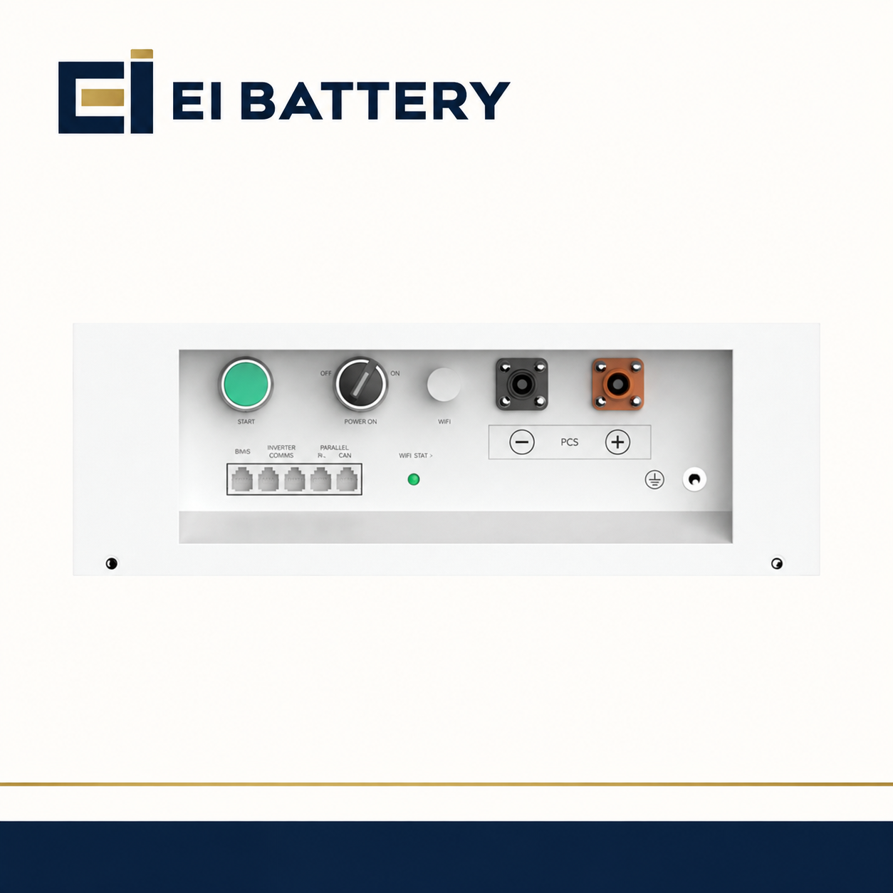 EI Battery Stack100 Pro BDU — battery distribution unit control panel